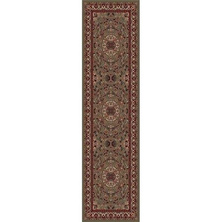 CONCORD GLOBAL TRADING Concord Global 20353 2 ft. 7 in. x 5 ft. Persian Classics Isfahan - Green 20353